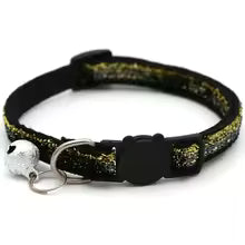 Sparkle Cat Collar with Bell
