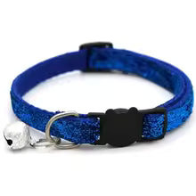 Sparkle Cat Collar with Bell
