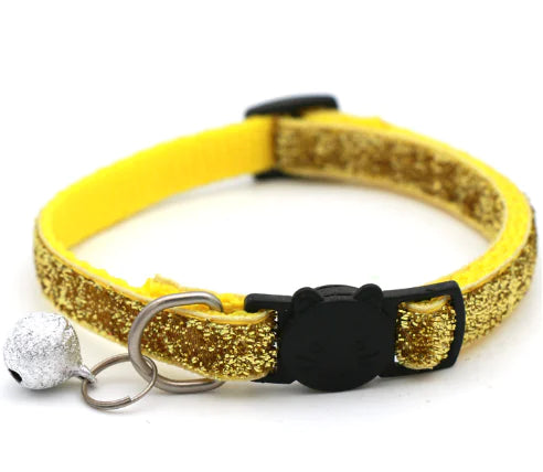 Sparkle Cat Collar with Bell
