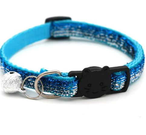 Sparkle Cat Collar with Bell