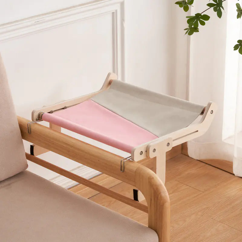 Cat Mounted Hanging Hammock Bed