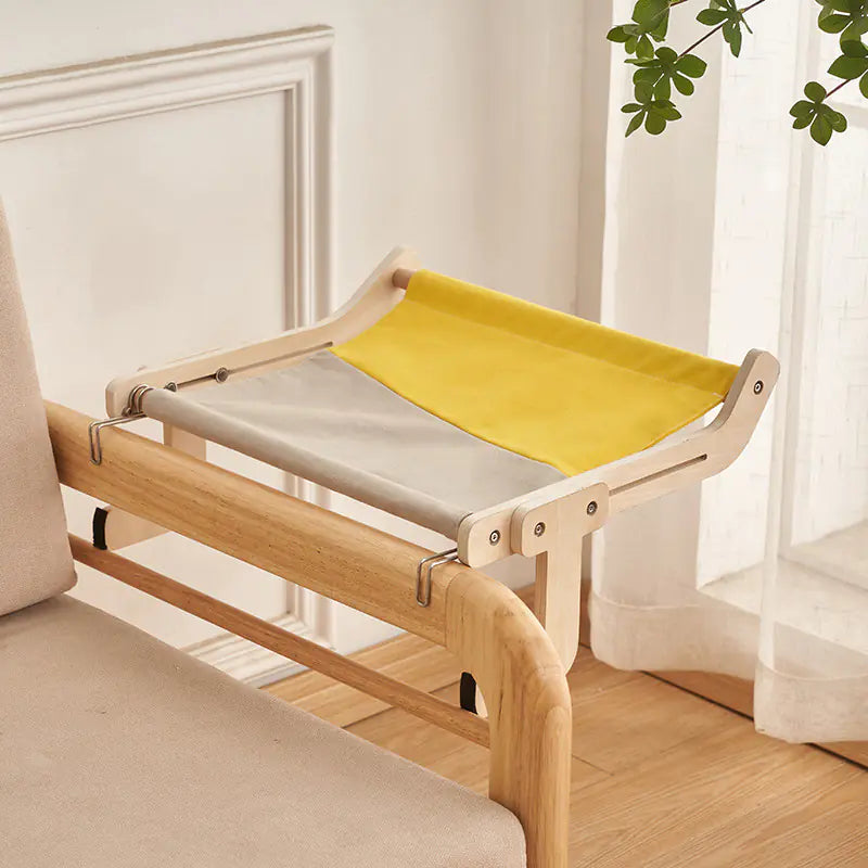 Cat Mounted Hanging Hammock Bed