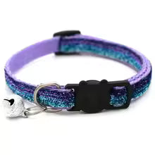 Sparkle Cat Collar with Bell