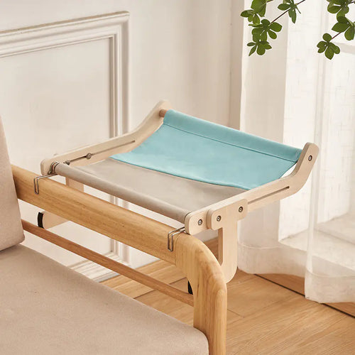Cat Mounted Hanging Hammock Bed
