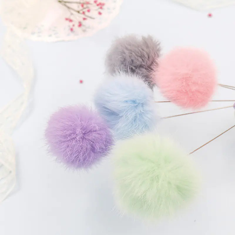 Pom Pom Cat Toy Wand