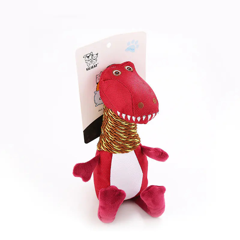 Squeaky Dino Companion for Dogs