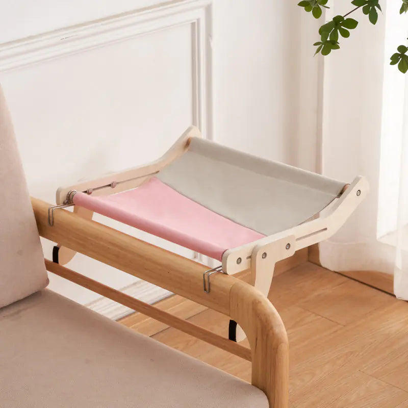 Cat Mounted Hanging Hammock Bed